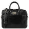 Urbino - Leather laptop briefcase 2 compartments with front pocket